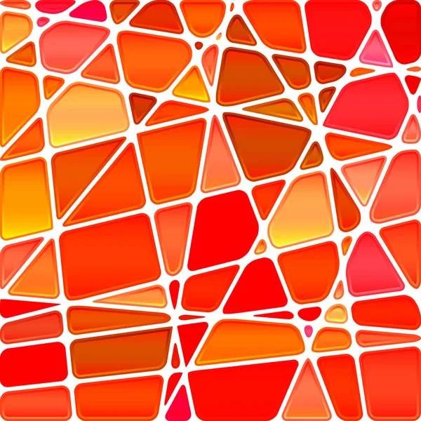 Abstract vector stained-glass mosaic background — Stock Vector