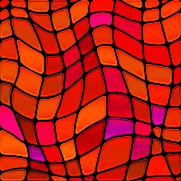 Vector abstracto manchado de vidrio mosaico de fondo — Archivo Imágenes Vectoriales