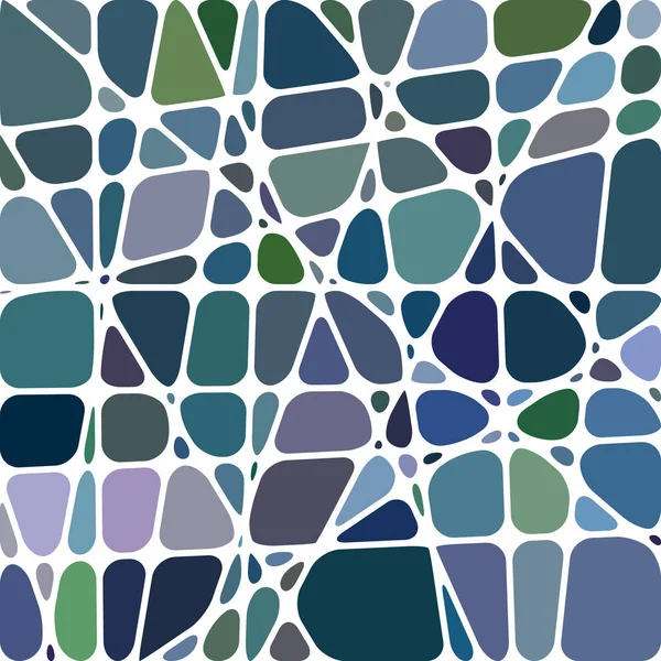 Vector abstracto manchado de vidrio mosaico de fondo — Archivo Imágenes Vectoriales