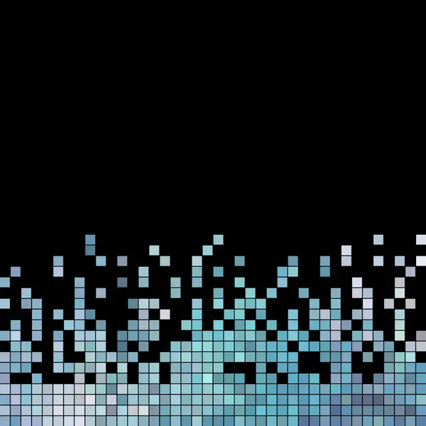 Vector abstracto pixel cuadrado mosaico fondo — Archivo Imágenes Vectoriales