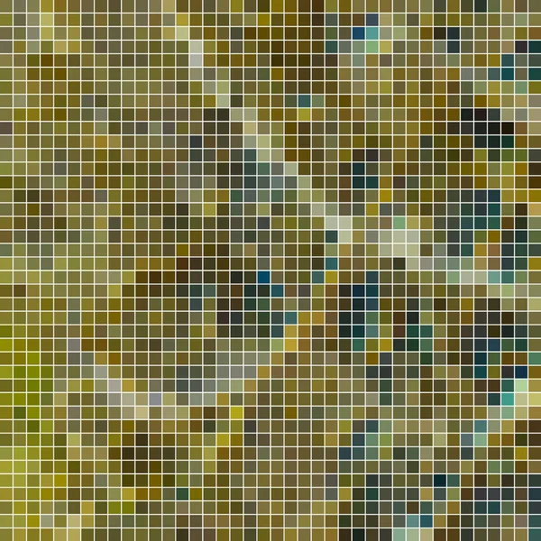 Abstract vector square pixel mosaic background — Stock Vector