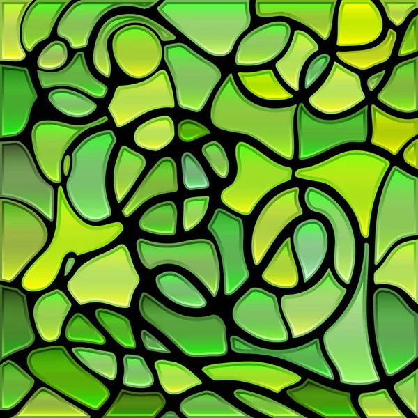 Vetor abstrato fundo mosaico de vidro manchado —  Vetores de Stock