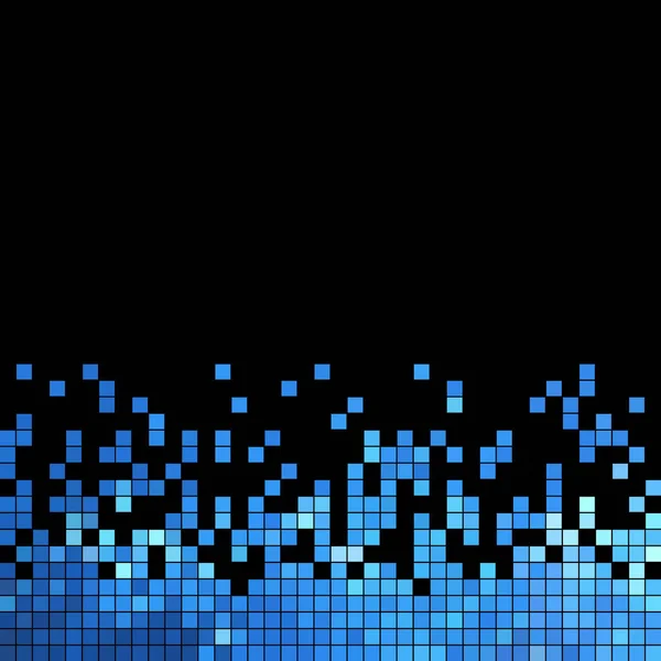 Vector abstracto pixel cuadrado mosaico fondo — Archivo Imágenes Vectoriales