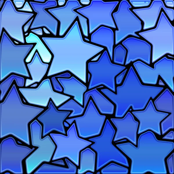 Vetor abstrato fundo mosaico de vidro manchado — Vetor de Stock