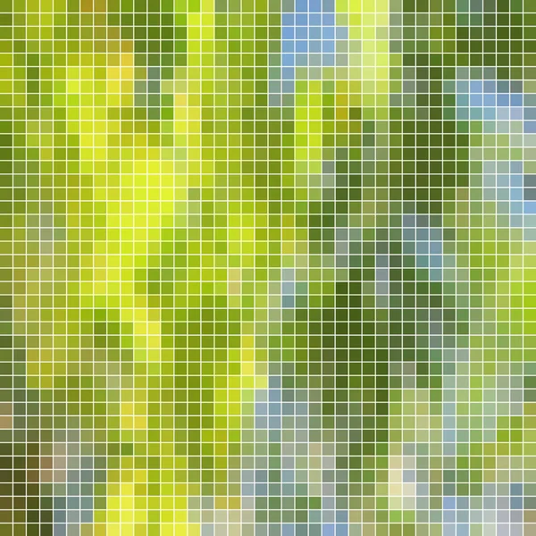 Abstrakt vektor fyrkantiga pixlar mosaik bakgrund — Stock vektor