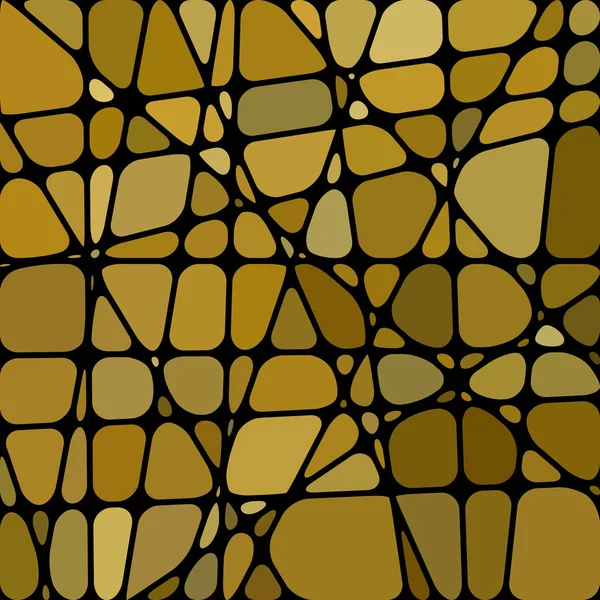 Abstracte vector glas-in-lood mozaïek achtergrond — Stockvector