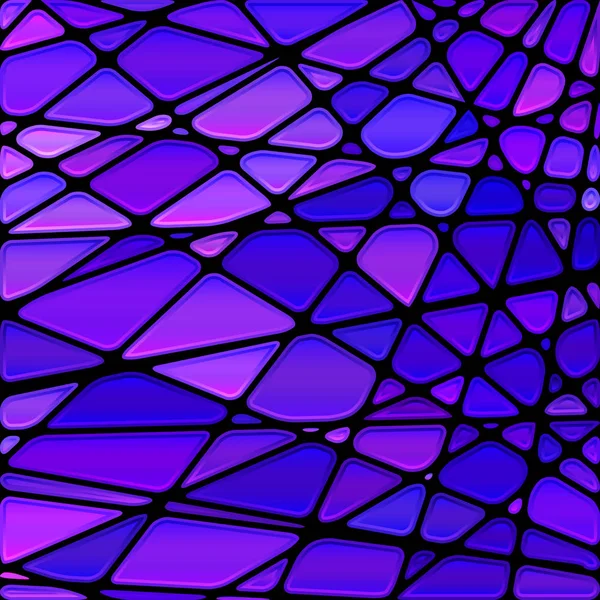 Abstracte vector glas-in-lood mozaïek achtergrond — Stockvector