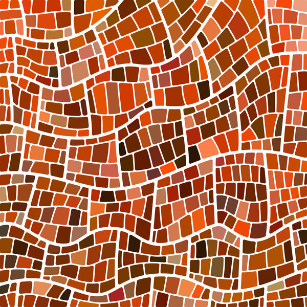 абстрактный векторный витраж мозаики