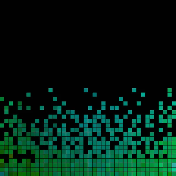 Αφηρημένη διάνυσμα φόντο μωσαϊκό με τετράγωνα pixel — Διανυσματικό Αρχείο