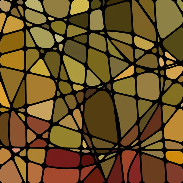 Vetor abstrato fundo mosaico de vidro manchado — Vetor de Stock