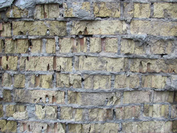 Foto de la superficie de la pared de ladrillo grunge sucio — Foto de Stock