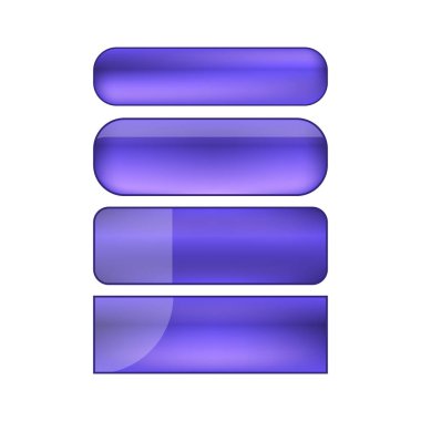 vektör web düğme kümesi