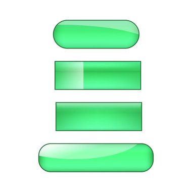 vektör web düğme kümesi