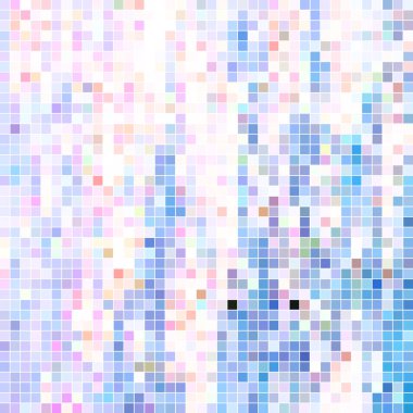 soyut vektör kare piksel mozaik arka plan