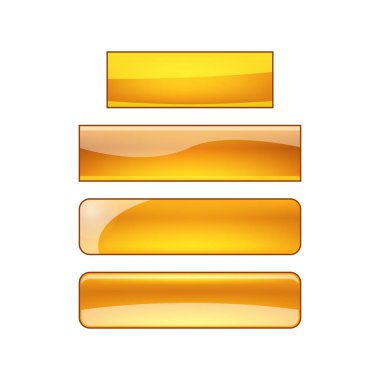 vektör web düğme kümesi