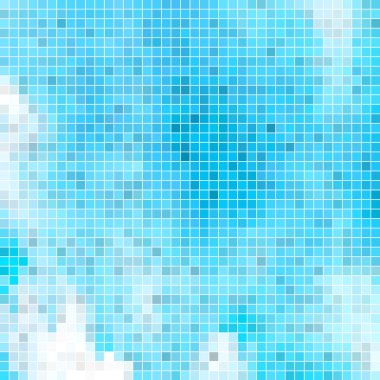 soyut vektör kare piksel mozaik arka plan