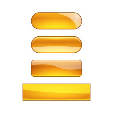 vektör web düğme kümesi