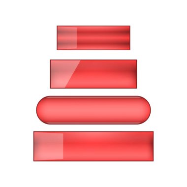 vektör web düğme kümesi