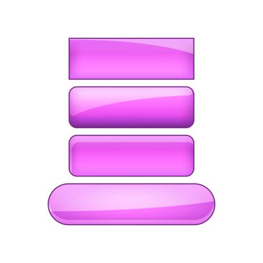 vektör web düğme kümesi