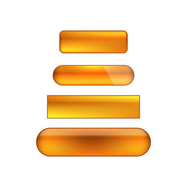 vektör web düğme kümesi