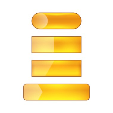 vektör web düğme kümesi