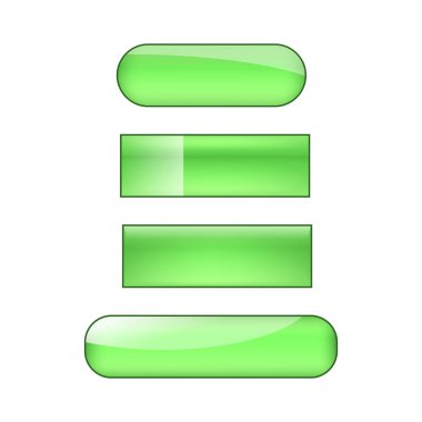 vektör web düğme kümesi