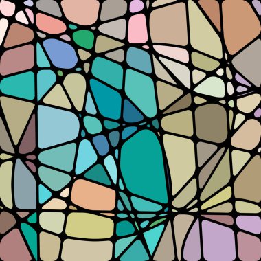 soyut vektör boyalı cam mozaik arkaplan