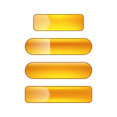 vektör web düğme kümesi