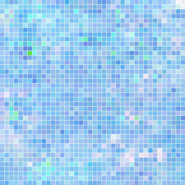 Abstract vector square pixel mosaic background — Stock Vector