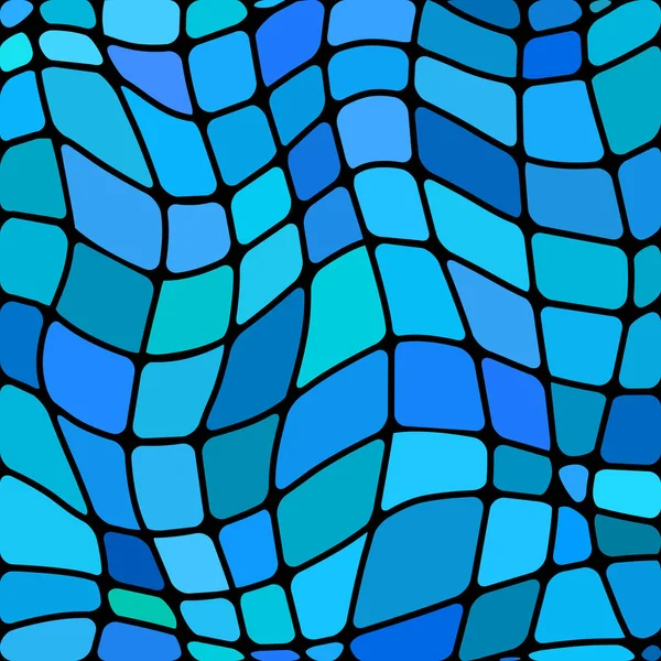 Vector abstracto manchado de vidrio mosaico de fondo — Archivo Imágenes Vectoriales