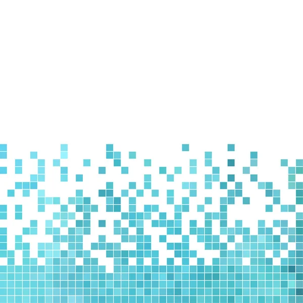 Astratto vettore quadrato pixel mosaico sfondo — Vettoriale Stock