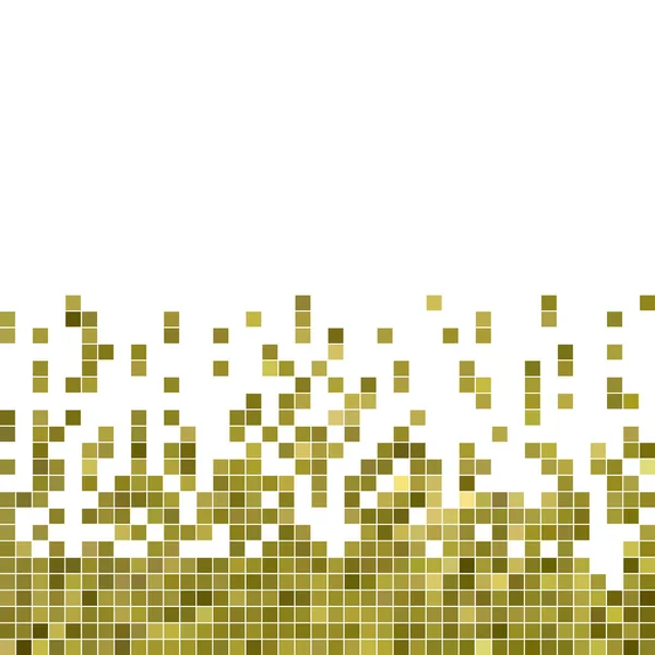 Astratto vettore quadrato pixel mosaico sfondo — Vettoriale Stock