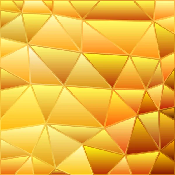 Abstrait vecteur teinté-verre triangle mosaïque fond — Image vectorielle