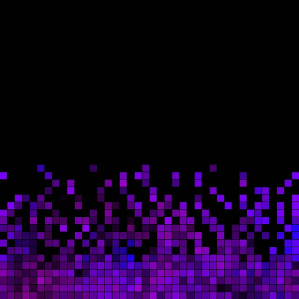 Vector abstracto pixel cuadrado mosaico fondo — Vector de stock