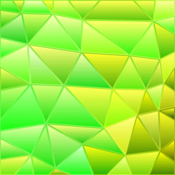 Vector abstracto vidrieras triángulo mosaico fondo — Vector de stock