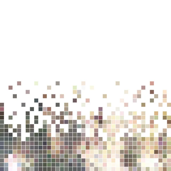 Vector abstracto pixel cuadrado mosaico fondo — Vector de stock