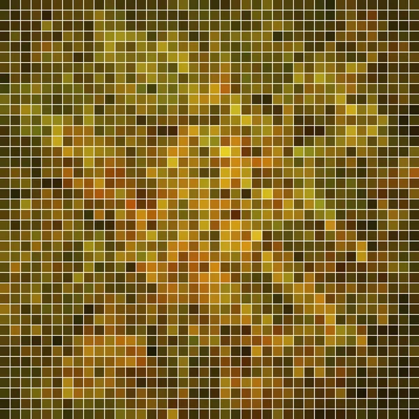 Abstract vector square pixel mosaic background — Stock Vector