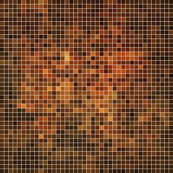 Abstract vector square pixel mosaic background — Stock Vector