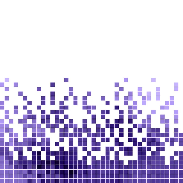 Abstrato vetor quadrado pixel mosaico fundo —  Vetores de Stock