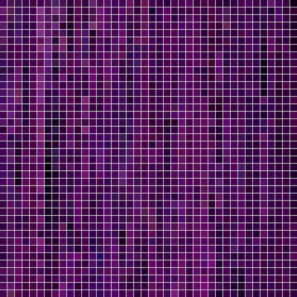 Abstract vector square pixel mosaic background — Stock Vector