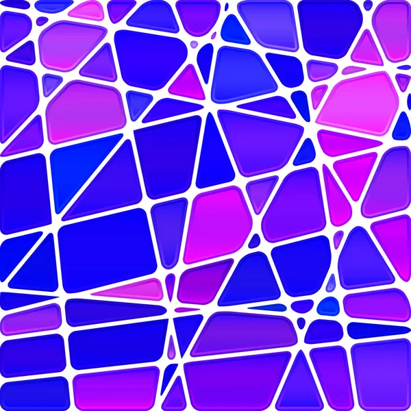 Абстрактний векторний вітражний мозаїчний фон — стоковий вектор