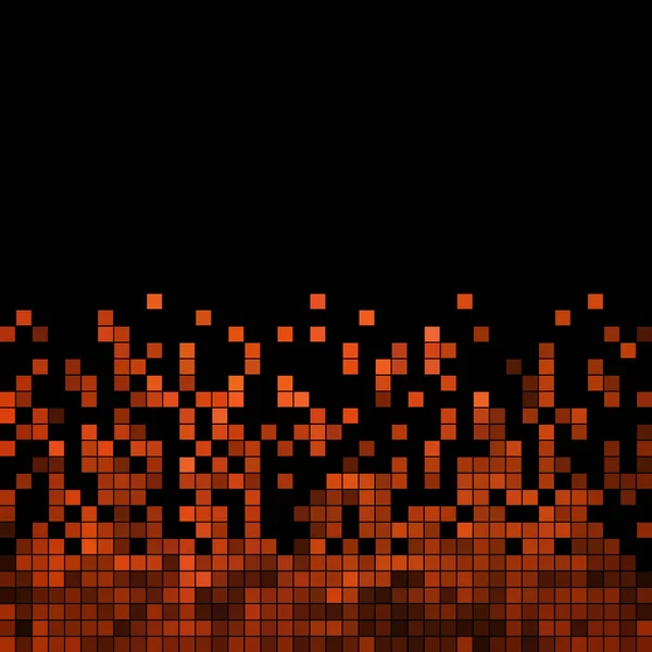 Abstrait vecteur carré pixel mosaïque fond — Image vectorielle