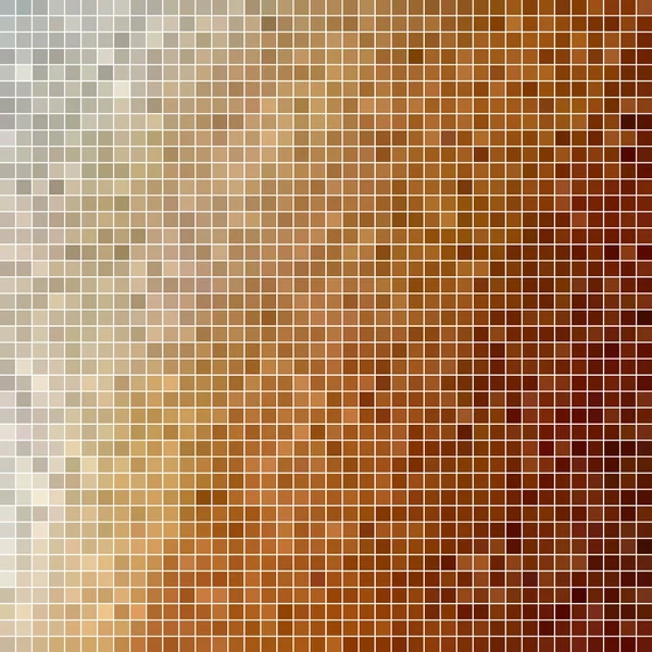 Abstract vector square pixel mosaic background — Stock Vector