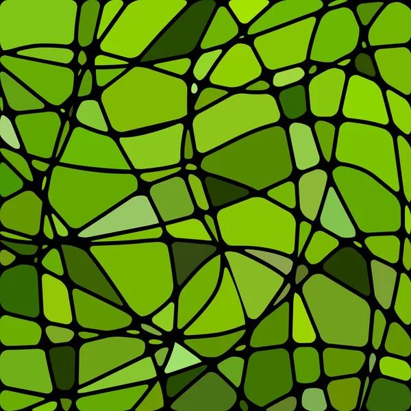 Vector abstracto manchado de vidrio mosaico de fondo — Vector de stock