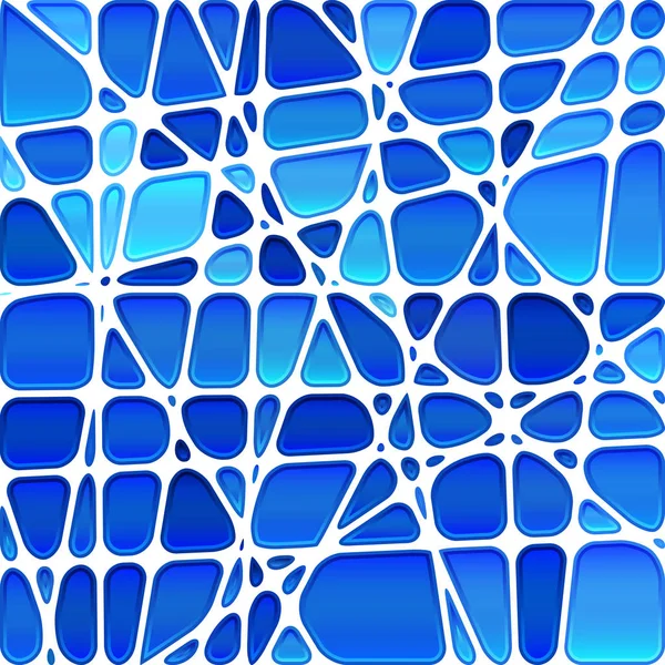 Абстрактный векторный витраж мозаики — стоковый вектор