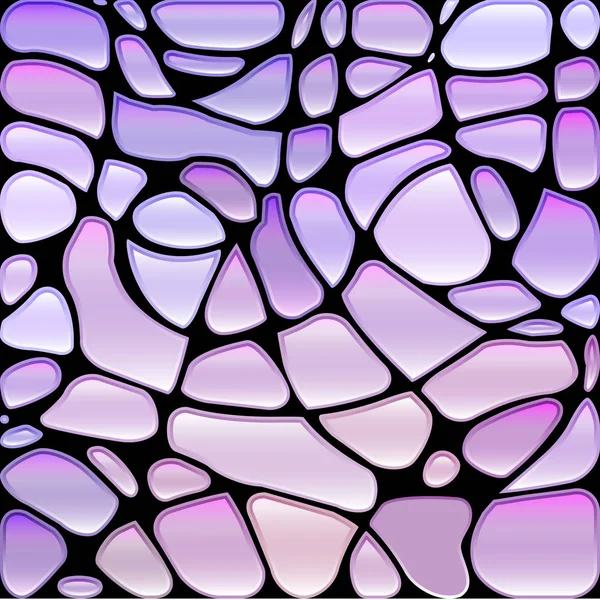 Vetor abstrato fundo mosaico de vidro manchado — Vetor de Stock