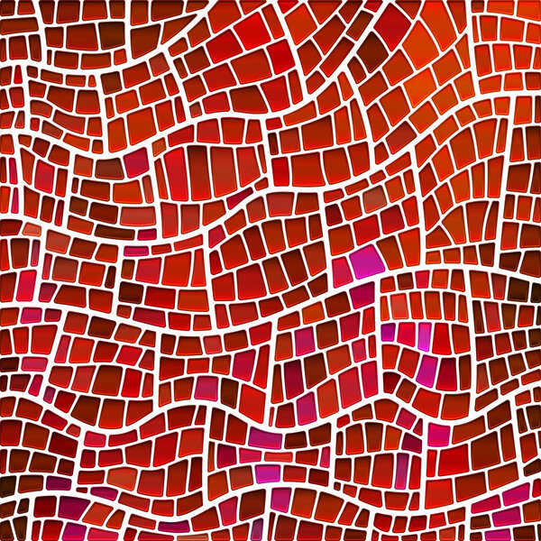 абстрактный векторный витраж мозаики