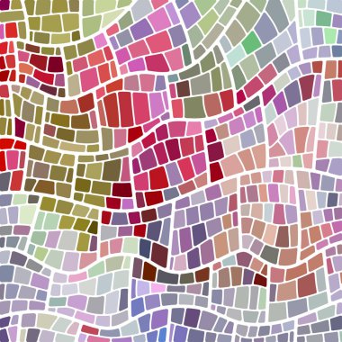 soyut vektör boyalı cam mozaik arkaplan
