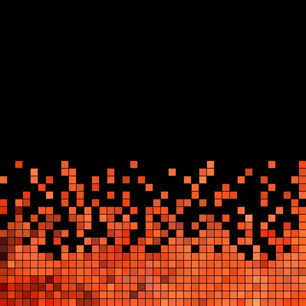 Abstrato vetor quadrado pixel mosaico fundo — Vetor de Stock