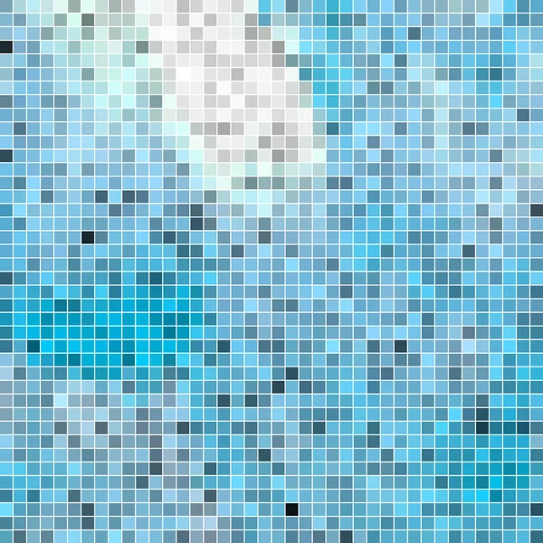 Abstrakter Vektor quadratischer Pixelmosaik Hintergrund — Stockvektor